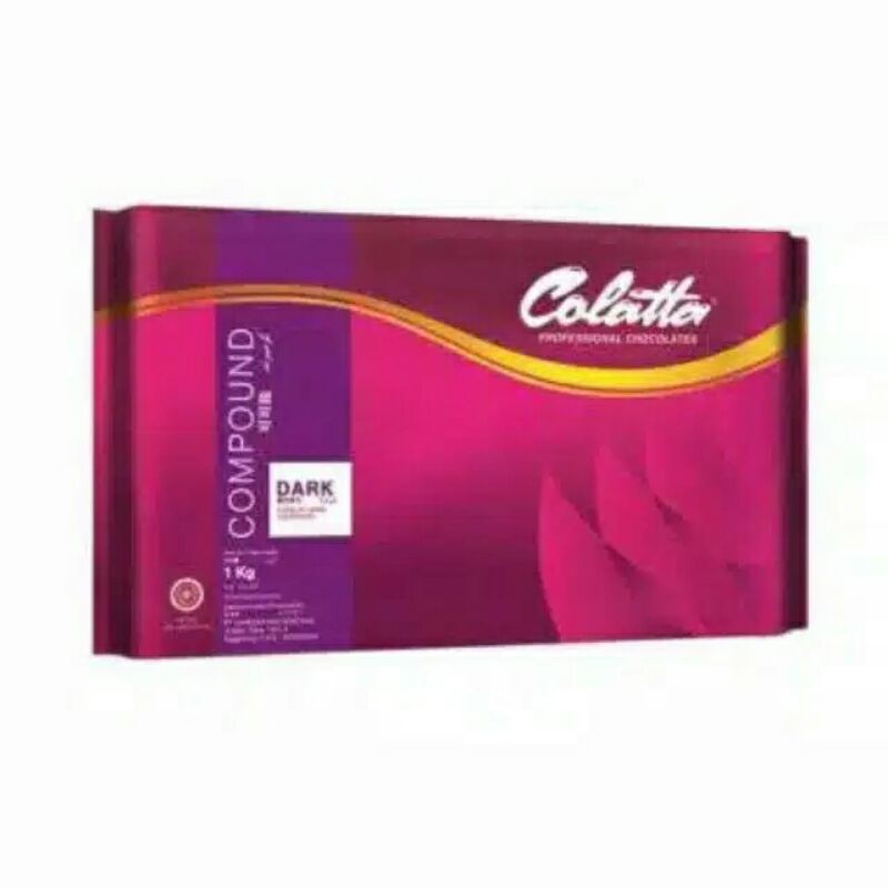 Jual Colatta Compound Dark Chocolate 1kg/Coklat Colatta Dark/Colatta ...