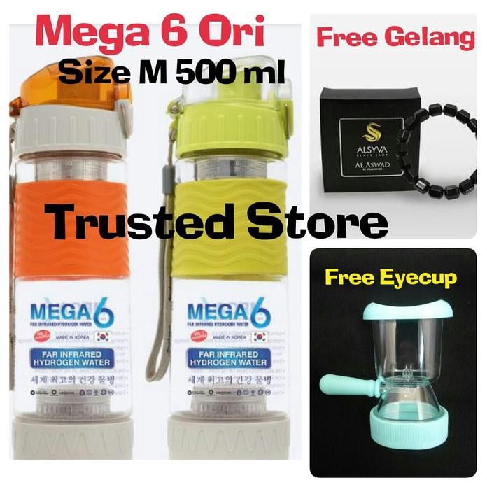 Jual Mega 6 Botol Air Terapi (Botol Mega 6 Terapi Kesehatan) | Shopee ...