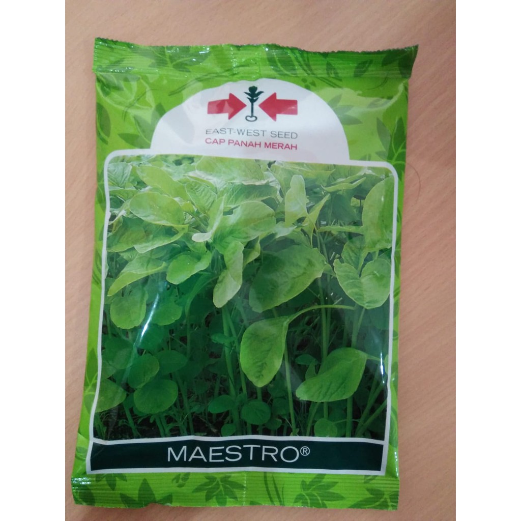 Jual Benih Bibit Bayam Hidroponik 10gr Maestro Panah Merah Repack ...