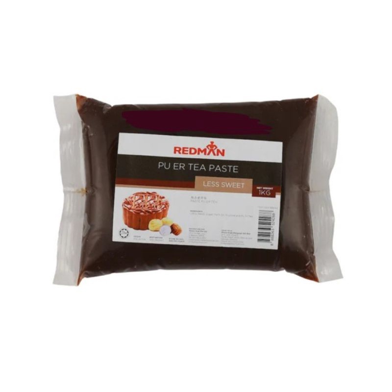Jual Redman Pu Er Lotus Paste Less Sweet 1Kg Filling Mooncake Puer Tea ...