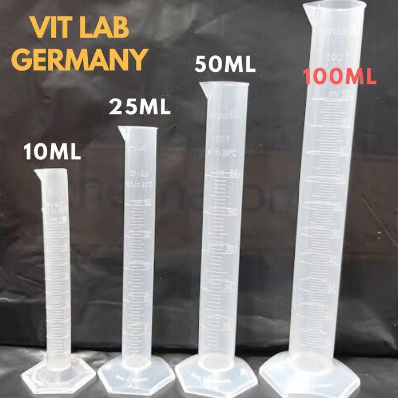 Jual Takaran/gelas ukur/Tabung ukur 25ml Plastik akurat cairan/Parfum