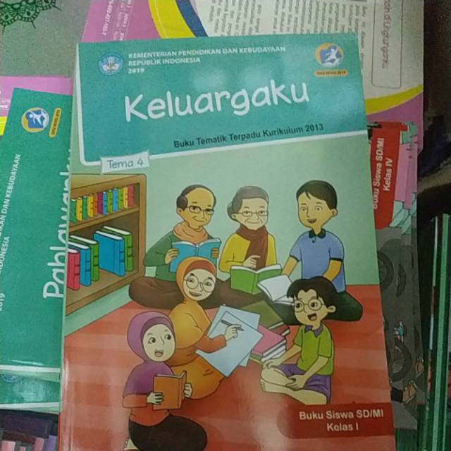 Jual Buku paket tematik kelas 1 SD tema 1,2,3,4 - K13 Diknas Edisi ...