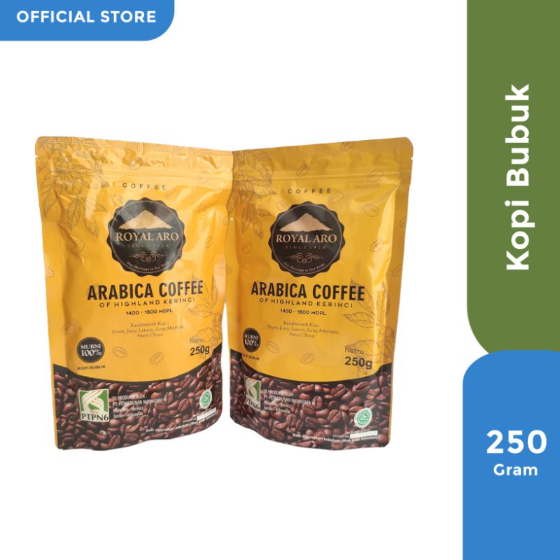 Jual Royal Aro Kopi Bubuk 250 Gr | Kopi Bubuk | Shopee Indonesia