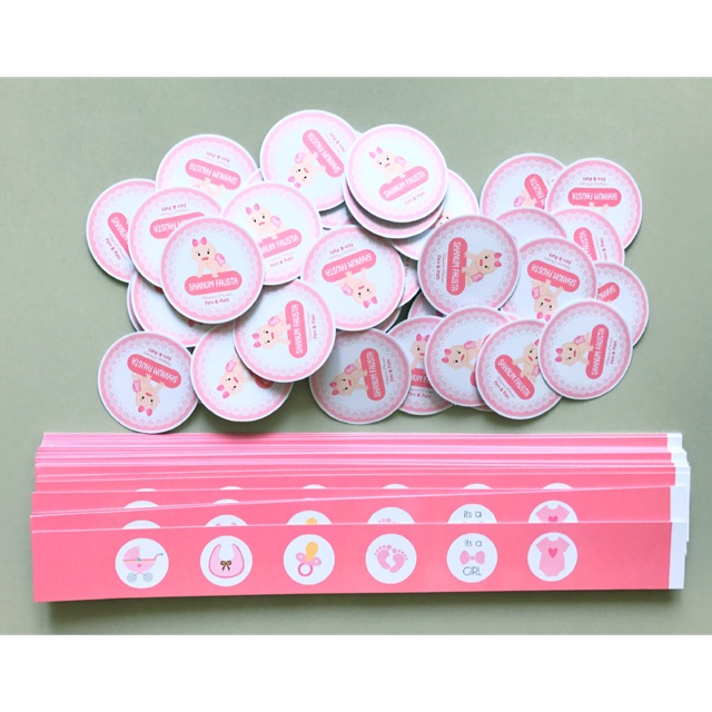Jual Label Handuk, Label Bento Souvenir Ultah | Shopee Indonesia