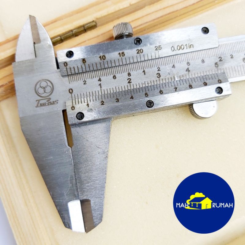Jual Sketmat Sigmat Jangka Sorong Vernier Caliper Kotak Kayu TRICLE