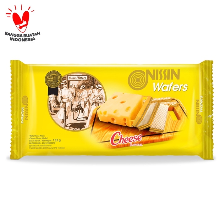 Jual Wafer Biskuit Nissin Wafers Cheese 132gr Biskuit Wafer Shopee