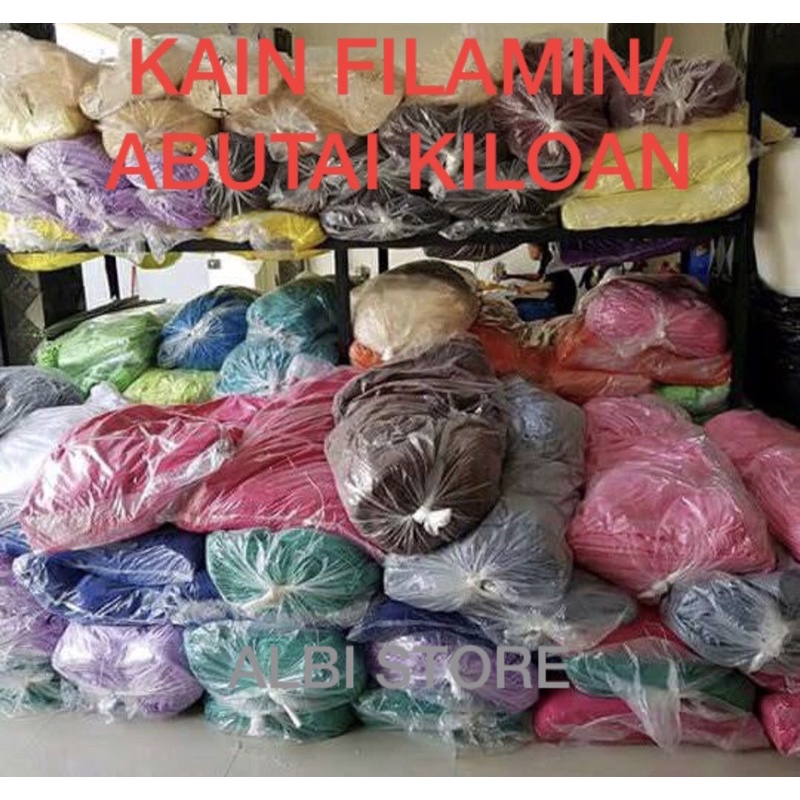 Jual Kain Filamin Abutai Dekorasi Tenda Backdrop Kiloan Shopee Indonesia