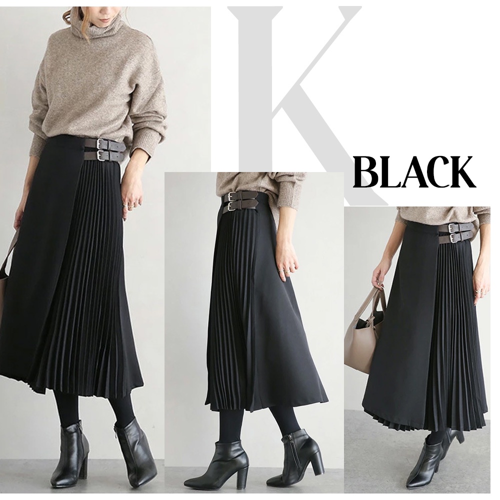 Jual Rok Plisket Premium Panjang Terbaru Lipatan Besar Import Korea ...