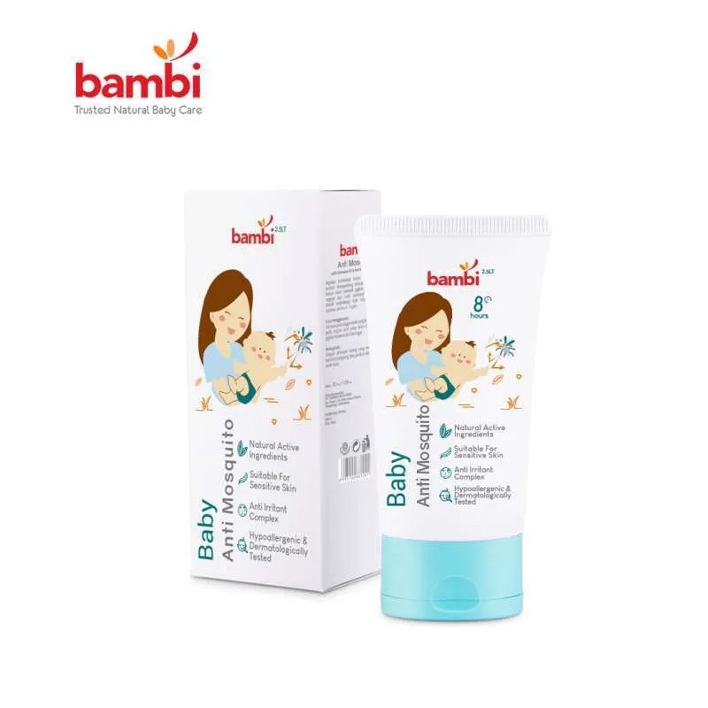 Jual Bambi Baby Lotion Anti Nyamuk - 50mL | Shopee Indonesia