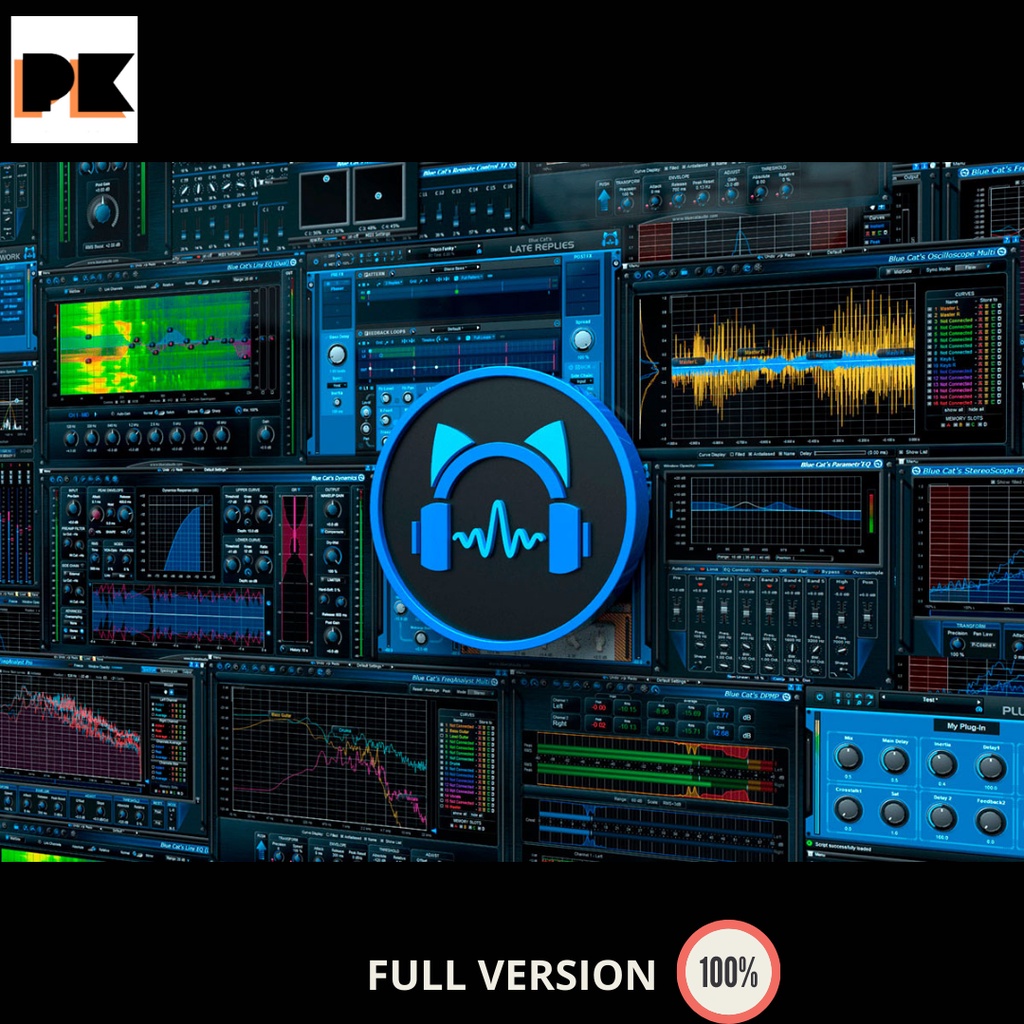 Jual Plugins Blue Cats Bundle - vst audio processing mixing mastering ...