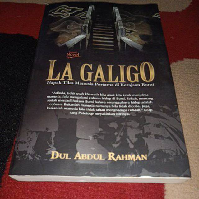 Jual SEBUAH NOVEL LA GALIGO NAPAK TILAS MANUSIA PERTAMA DI KERAJAAN ...