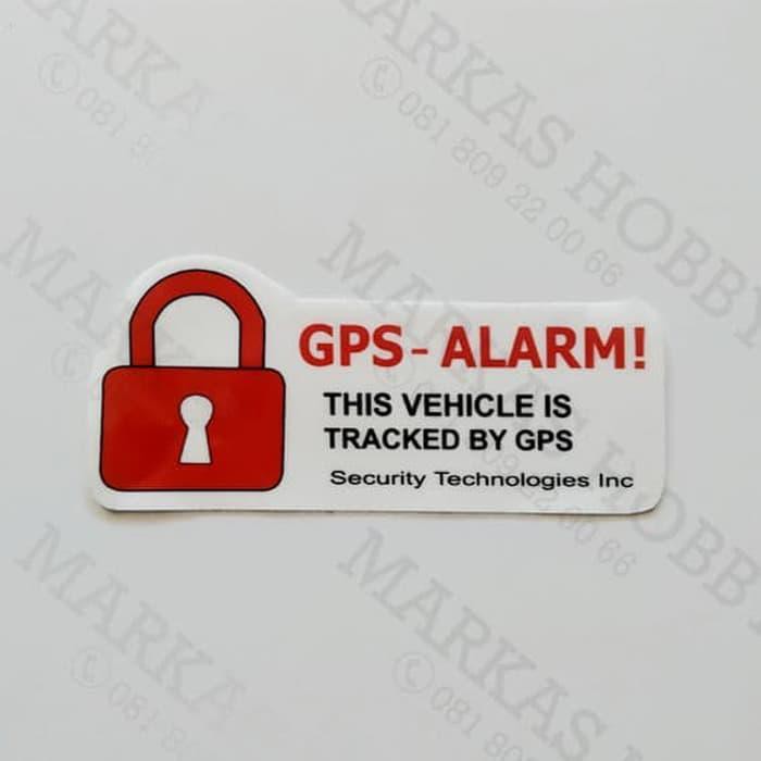 Jual Stiker / Sticker Alarm GPS Alarm Single | Shopee Indonesia