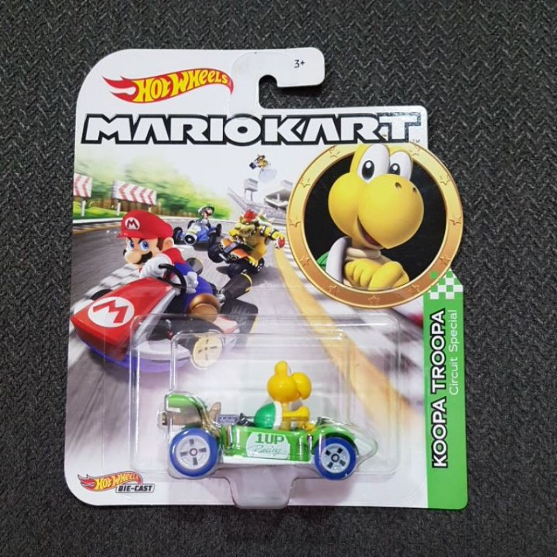 Jual Hot Wheels Mario Kart Koopa Troopa Circuit Special Original Mariokart Die Cast Hotwheels 2611