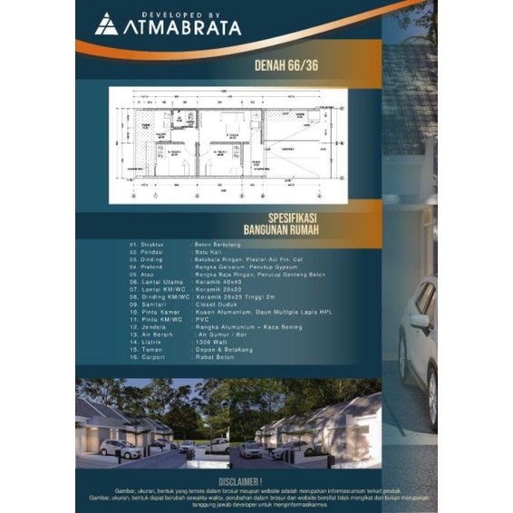 Jual Desain Brosur Perumahan | Shopee Indonesia