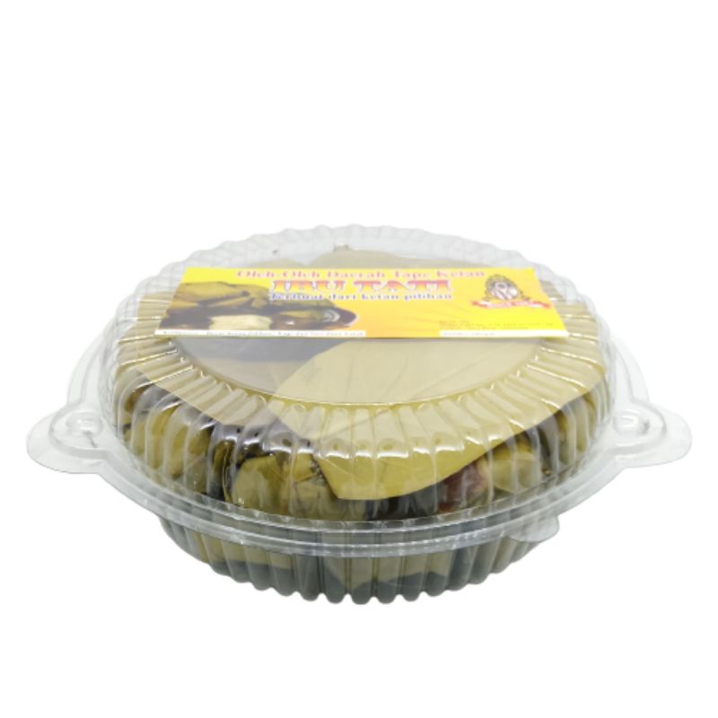 Jual Tape Ketan Khas Cirebon/Kuningan Ibu Hj.Tati Kemasan Mika Bulat