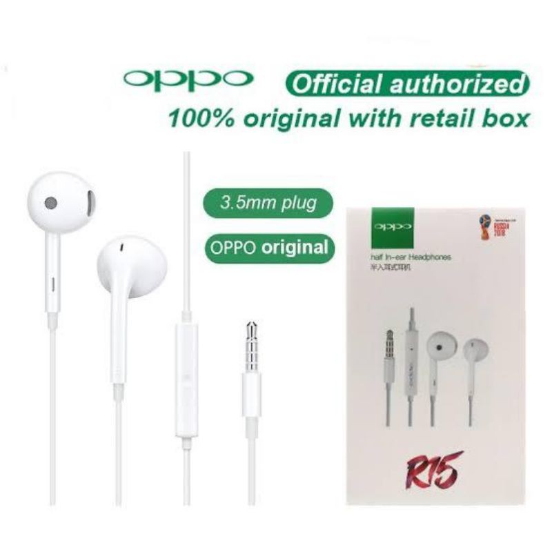 Headset 2025 oppo r15