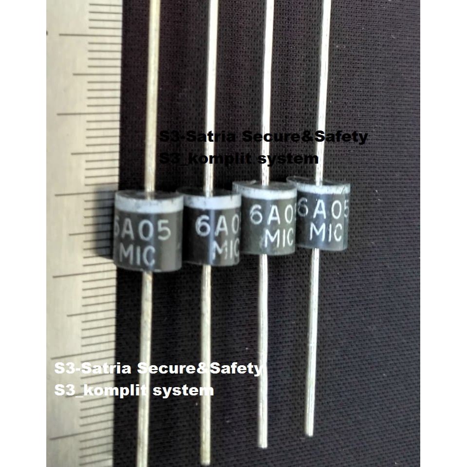 Jual Dioda 6a MiC Diode 6A05 M I C 6A 05 | Shopee Indonesia