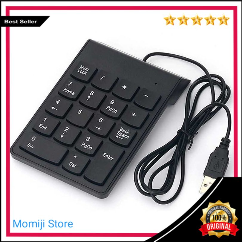 Jual Promo Keyboard Nomer Nomor Numeric Keypad Numpad USB Keren ...