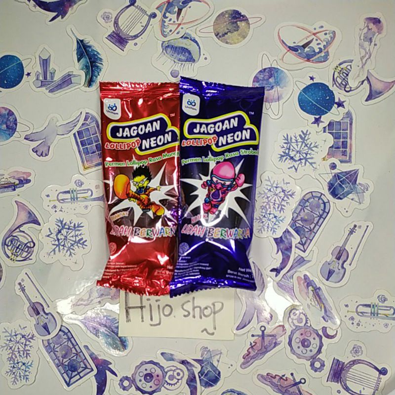 Jual Jagoan Neon Lollipop 7g Permen Jadul | Shopee Indonesia