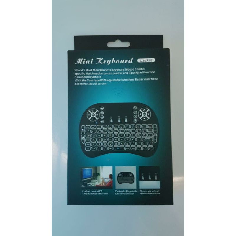 Jual Keyboad Mini mini wireless Mini Keyboard Wireless i8 2.4G Handheld ...