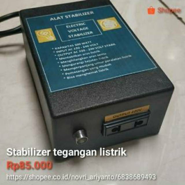 Jual Stabilizer Tegangan Listrik Shopee Indonesia