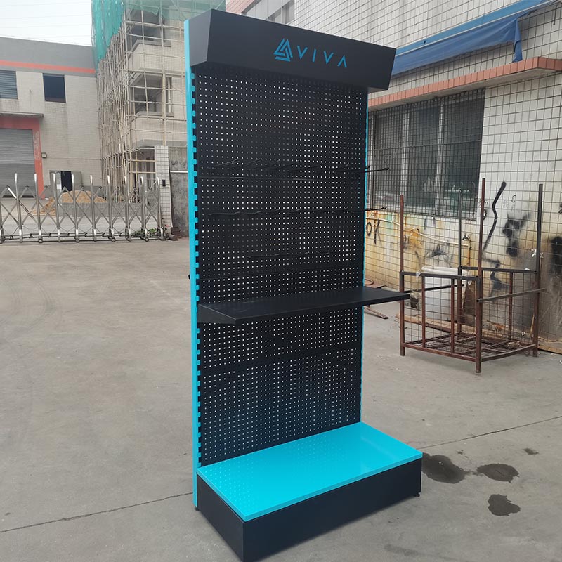 Jual Steel Retail Hardware Hanging Product Display Rack Rak Pajangan