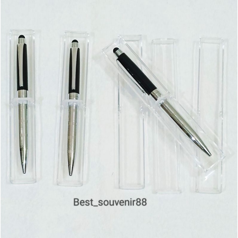 Jual Bp Pulpen Exclusif Pen Metal Pulpen Box Bening Ballpoint Pen