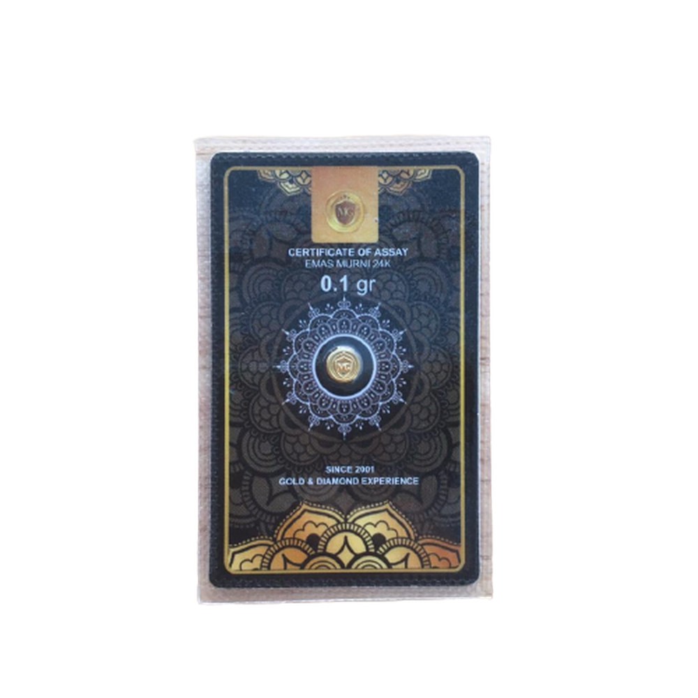Jual MINIGOLD 0.1 GRAM EMAS MINI 24K MINI GOLD BISA TUKAR ANTAM ...