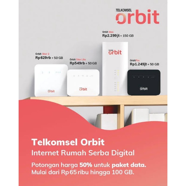 Jual MODEM ORBIT TELKOMSEL Shopee Indonesia