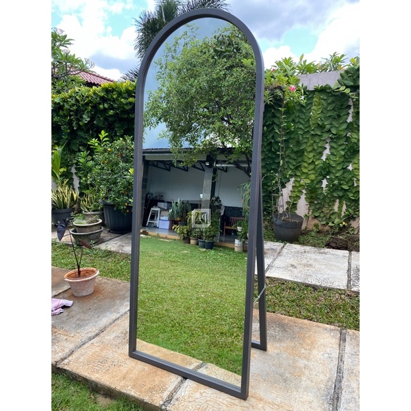 Jual Normal Frame Standing Arch cermin hias custom ukuran | Shopee ...