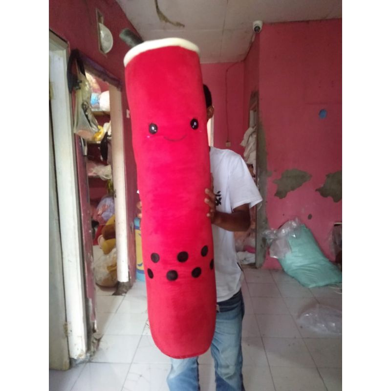 Jual guling boba besar bisa request nama boba 90 cm | Shopee Indonesia