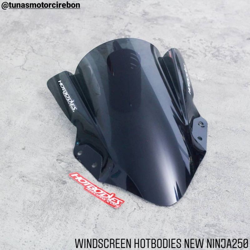 Windshield hotbodies online ninja 250 fi