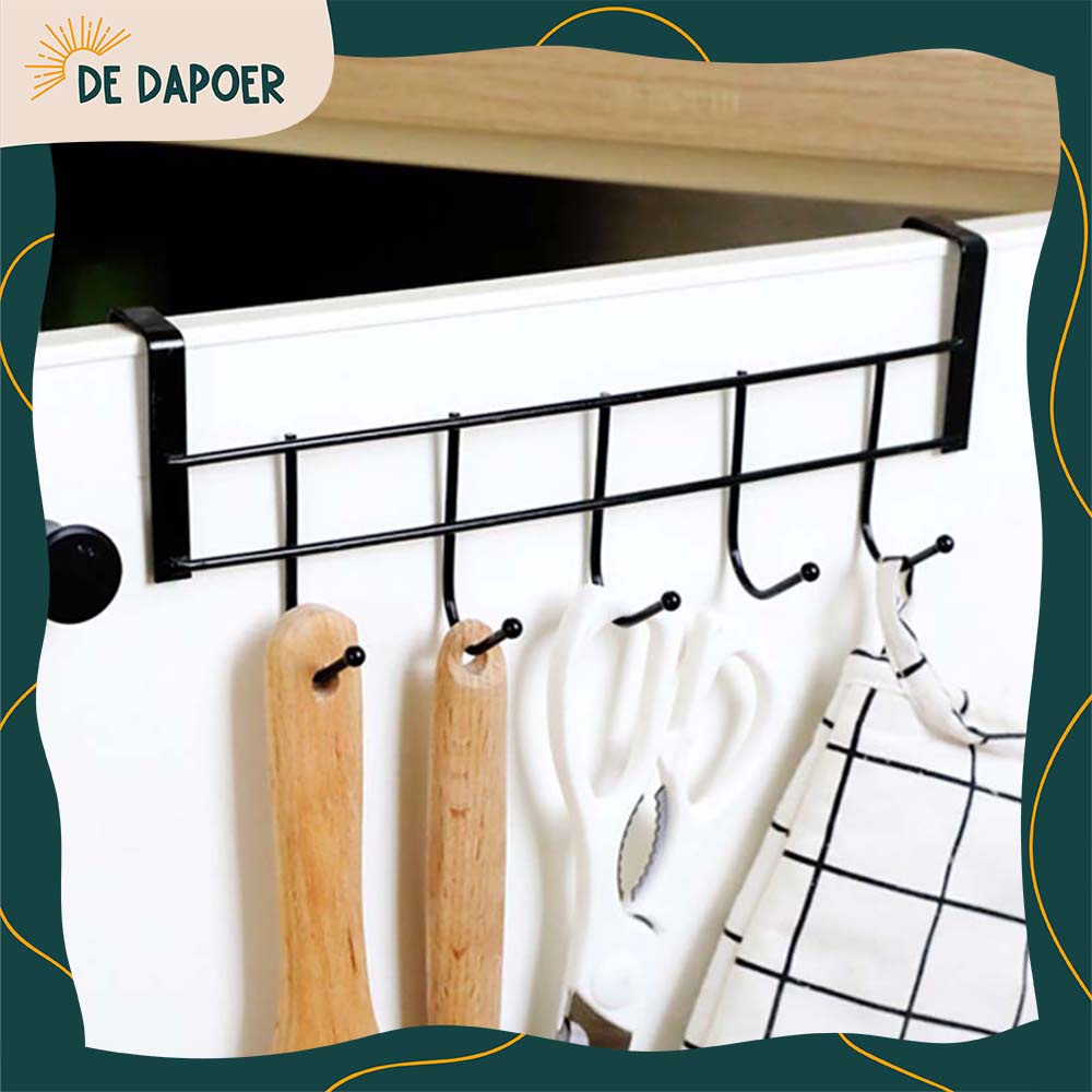 Jual Gantungan Alat Dapur Kapstok Besi Tanpa Paku Bor Hook Gantung ...