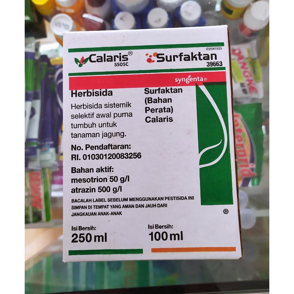 Jual CALARIS 550SC 250ML+SULFAKTAN 100ML HERBISIDA SELEKTIF UNTUK ...