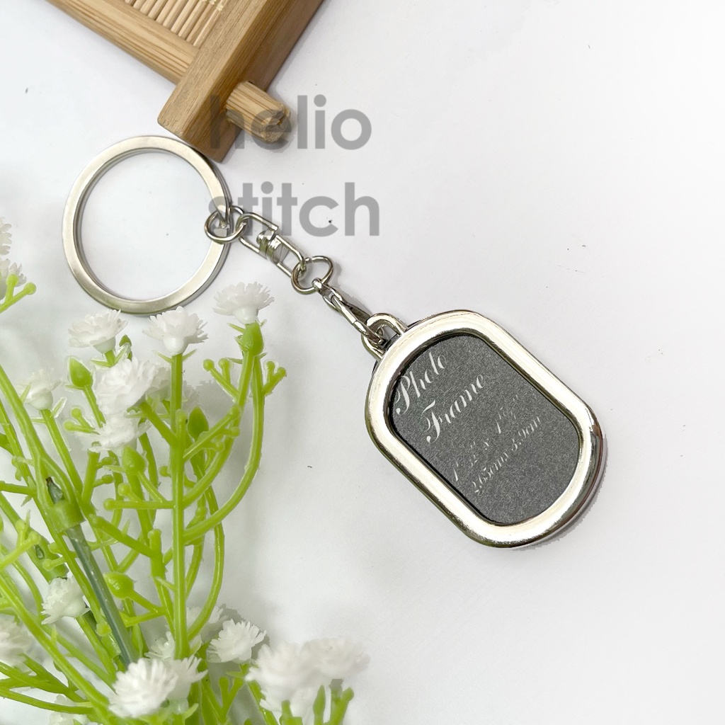 Jual 1 pcs Gantungan Kunci Besi Insert Paper Photo Keychain | Shopee ...