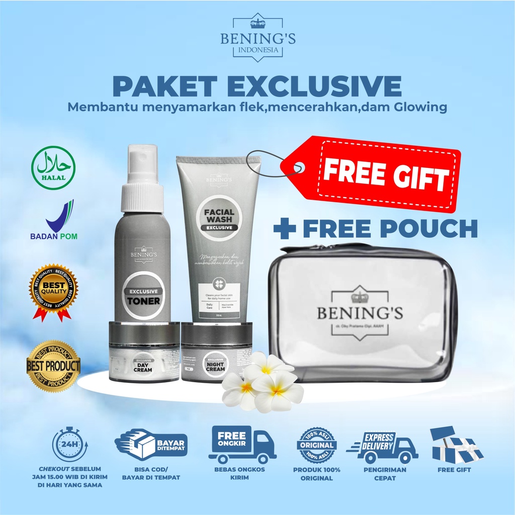 Jual PAKET EXCLUSIVE BENING SKINCARE DR OKY PRATAMA | MENGATASI FLEK ...