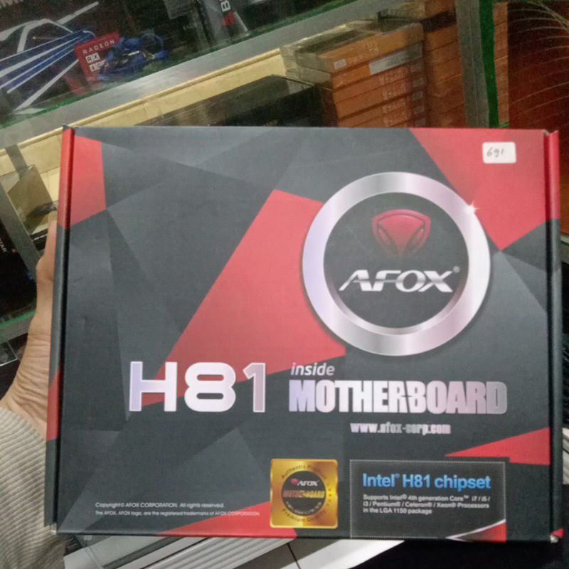 Jual Motherboard Afox H81 LGA1150 | Shopee Indonesia