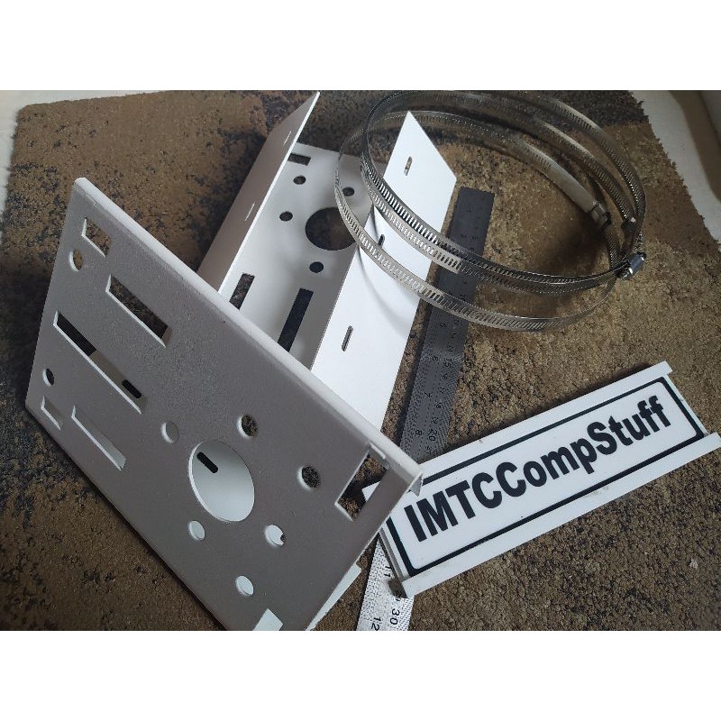 Jual Bracket CCTV PTZ Untuk Tiang Plus Kleam Tiang 4,5,6 Dan 8 Inchi ...