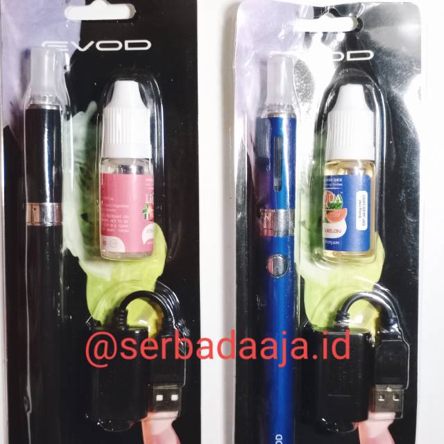 Jual Vape / Rokok Elektrik Full Set Liquid (EVOD) | Shopee Indonesia