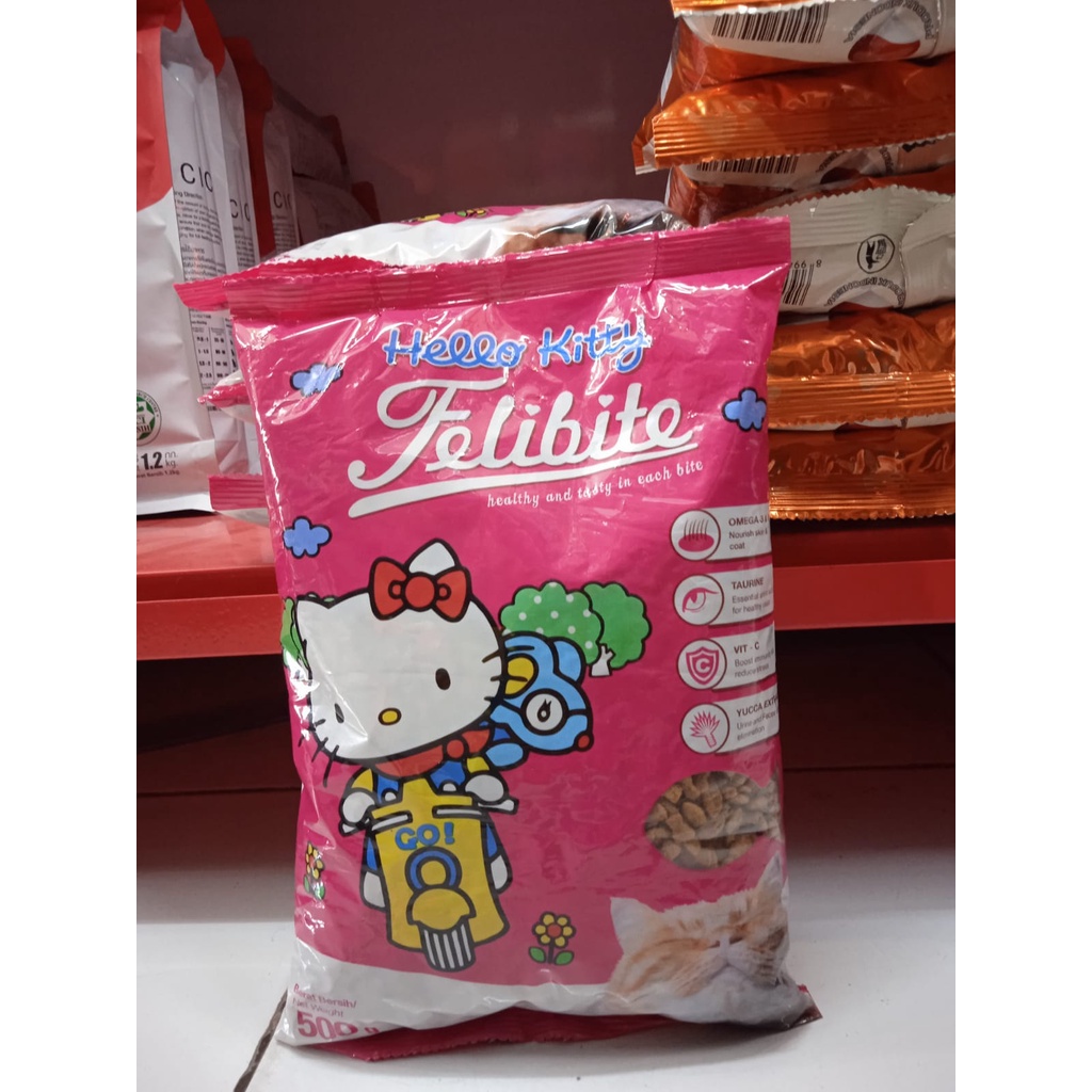 Jual FELIBITE HELLO KITTY CAT FOOD 500 G Shopee Indonesia