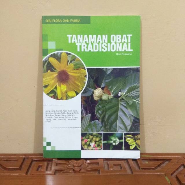 Jual BUKU ORIGINAL TANAMAN OBAT TRADISIONAL HERI PERMANA SERI FLORA