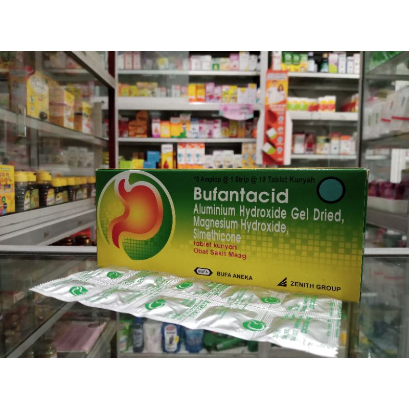 Jual BUFANTACID TABLET 1 STRIP @10 TABLET - ED 05/2026 | Shopee Indonesia