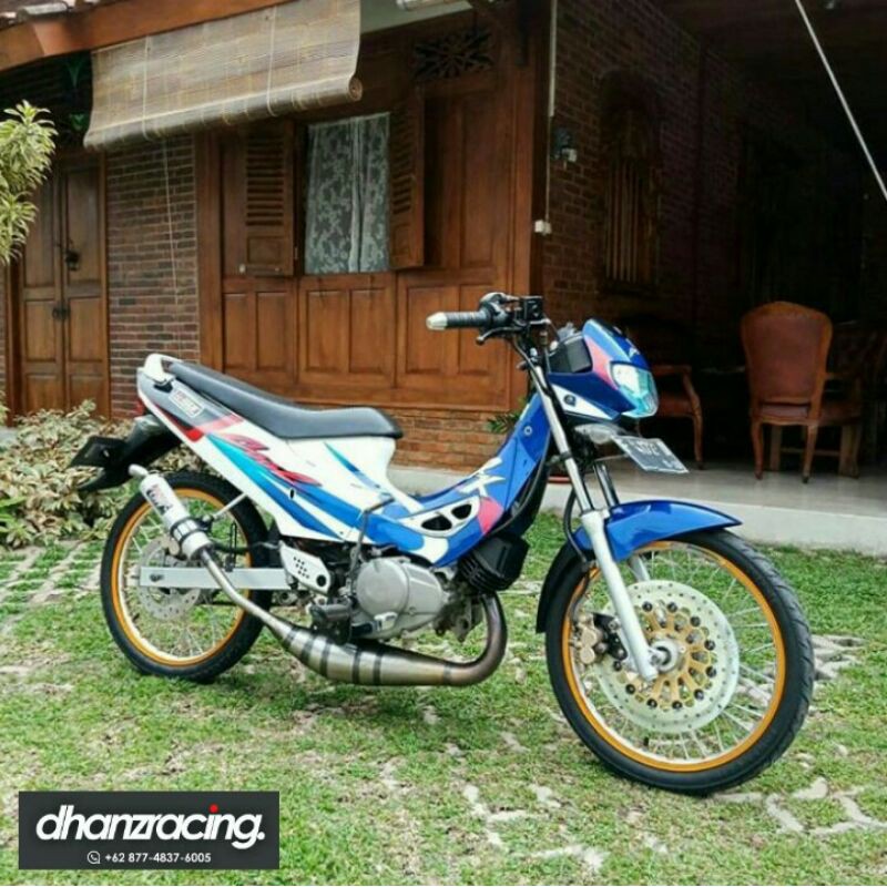 Jual KNALPOT SUZUKI RK COOL MODEL REPSOL KOLONG TENGAH PLAT GALPANIS ...