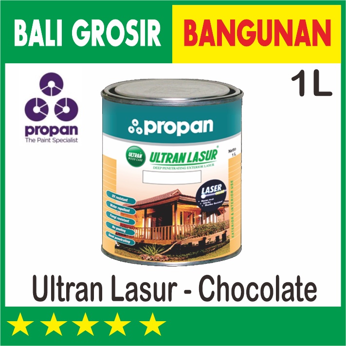 Jual Chocolate Ultran Lasur Propan Politur Eksterior Kayu El 501 Shopee Indonesia 0386