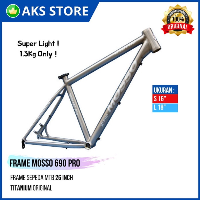 mosso titanium frame