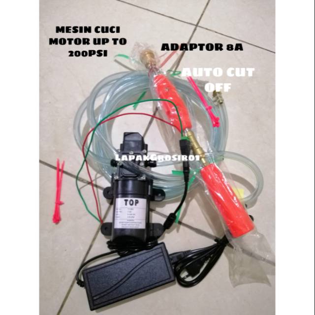 Jual PAKET CUCI MOTOR SIAP PAKAI MESIN CUCI MOTOR POMPA CUCI MOTOR ...