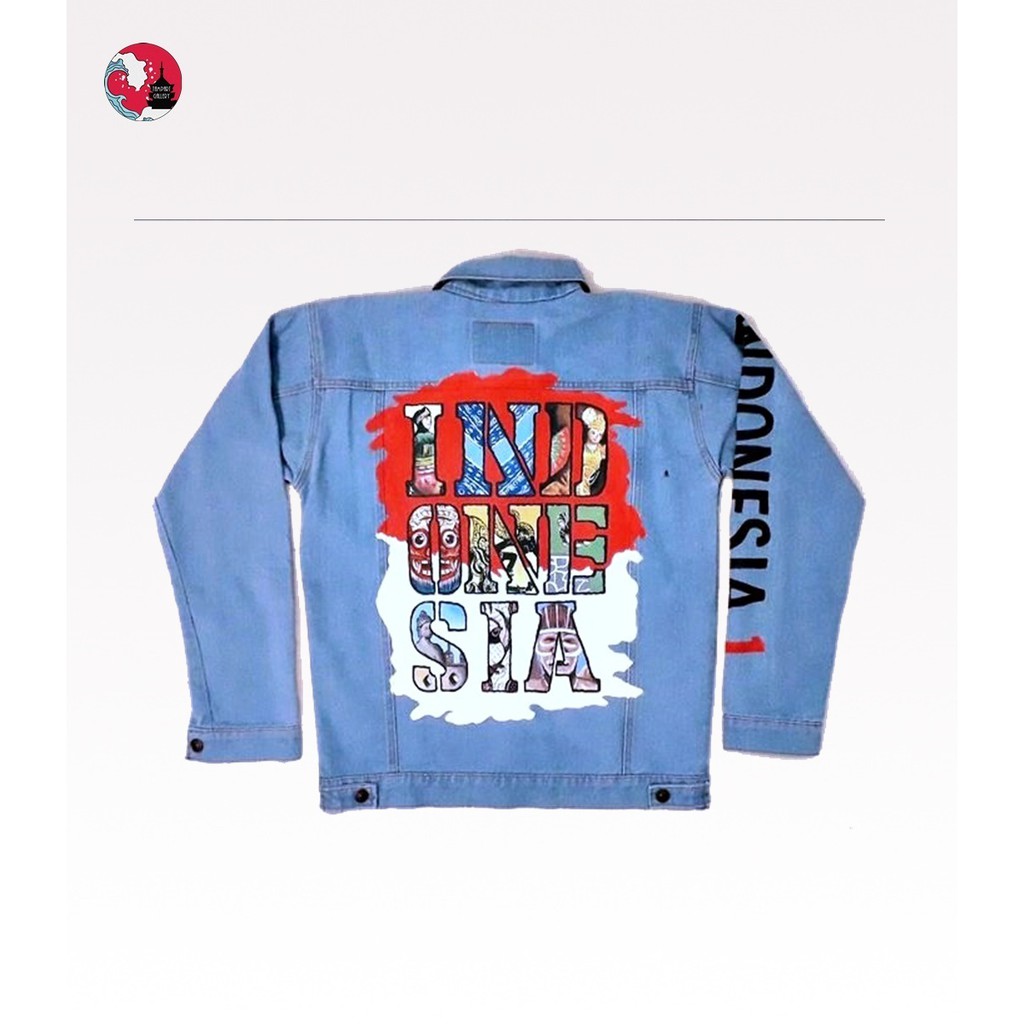 Jaket jeans jokowi store