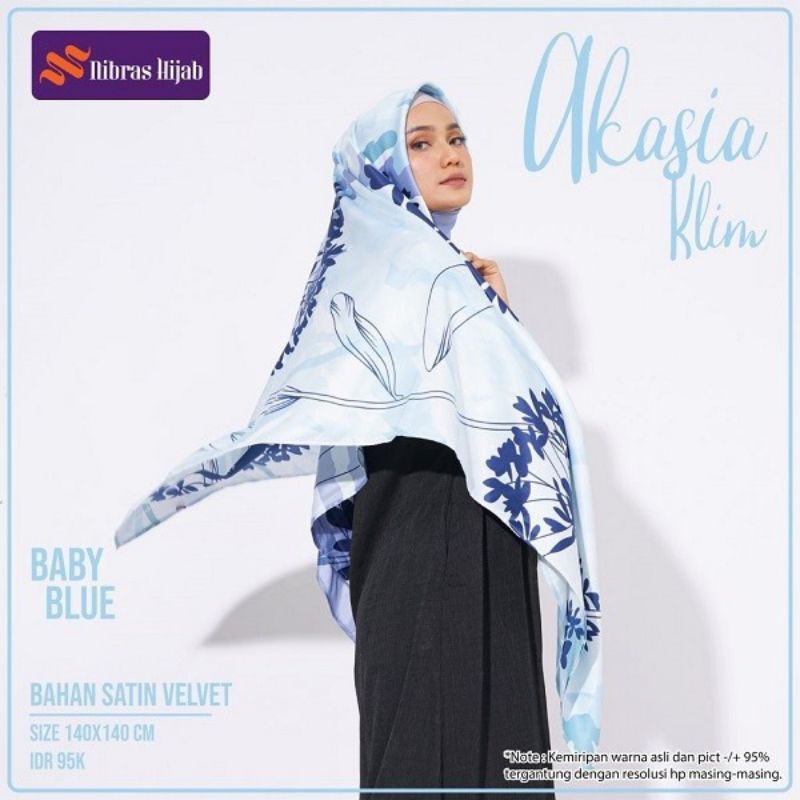 Jual NIBRA'S HIJAB AKASIA KLIM (HIJAB SEGIEMPAT) | Shopee Indonesia