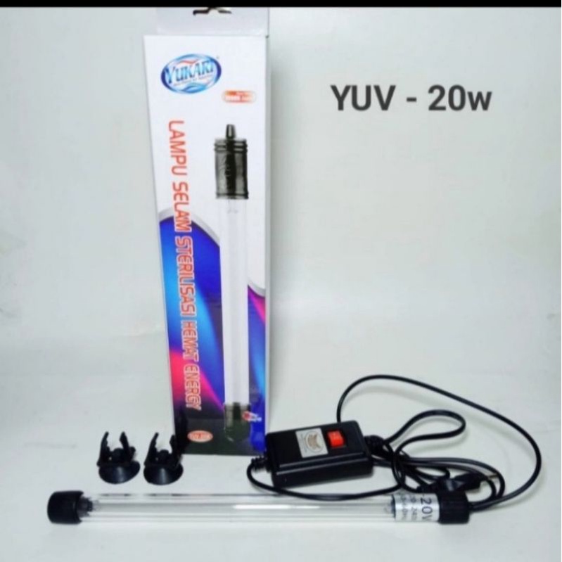 Jual Lampu Uv Sterilisasi Algae Lampu Uv Celup Aquarium Kolam 20 Watt