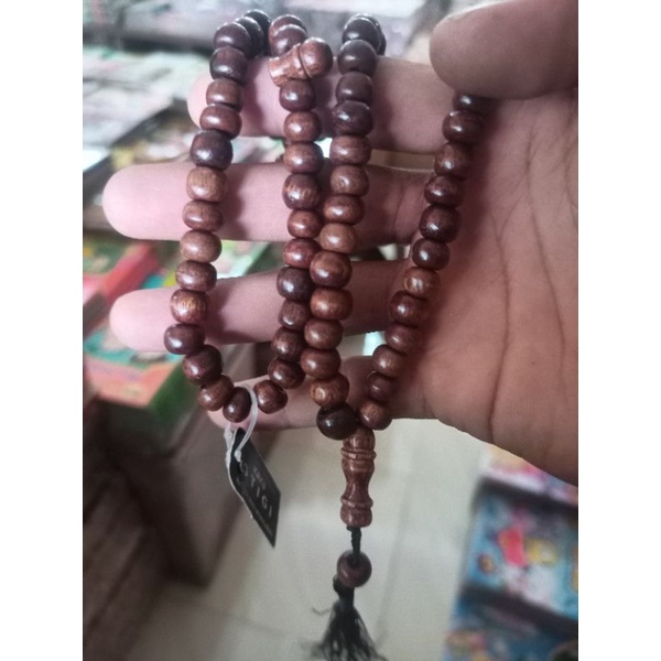 Jual Tasbih 99 Butir Kayu STIGI - (ORIGINAL) | Shopee Indonesia